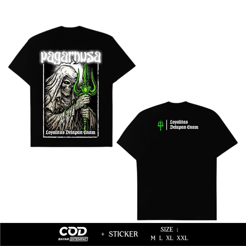 KAOS PAGAR NUSA MENYALA PAGAR NUSA LOYALITAS PAGAR NUSA -  KAOS DISTRO PAGAR NUSA - KAOS PAGAR NUSA 