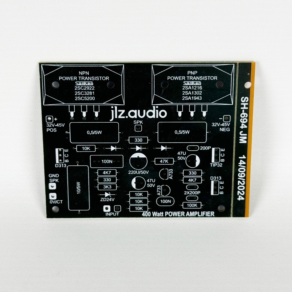 (KB) TONE PCB DRIVER POWER MONO 400W