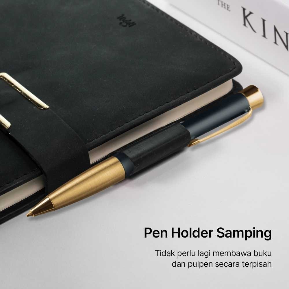 

LEONAARSM Toddi Buku Jurnal Leather Notebook Diary A5 80GSM 200 Halaman - TD663