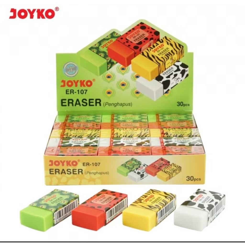 

Penghapus Joyko Er-107 Animal ( 1pak/30pcs )