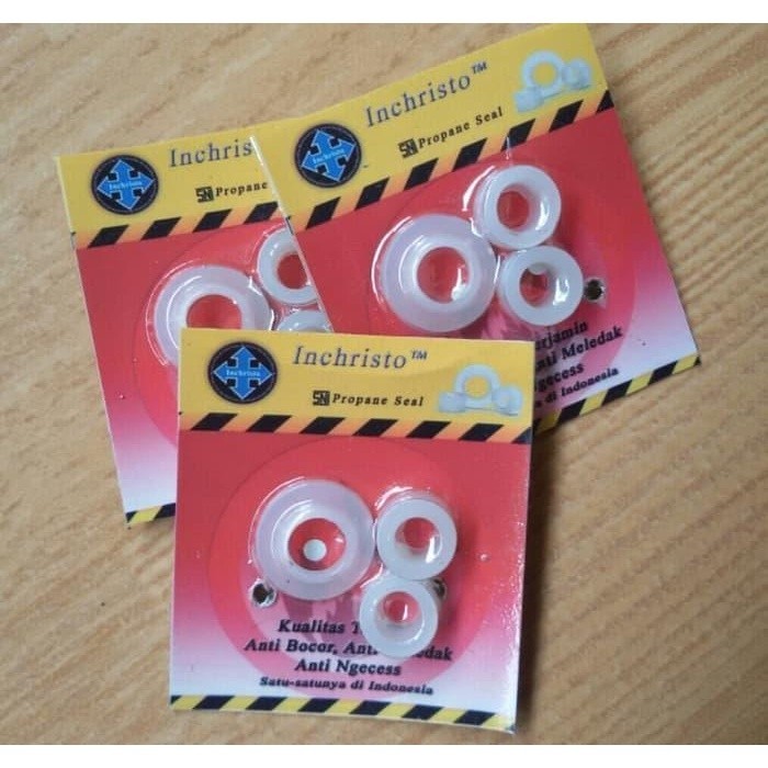 R18 Karet Seal INCHRISTO Pengaman Tabung Gas LPG Regulator Anti bocor Sil Inchristo