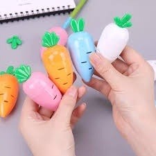 

Rautan Pensil Model Wortel / Penggerot Pensil Bentuk Wortel Lucu dan Imut