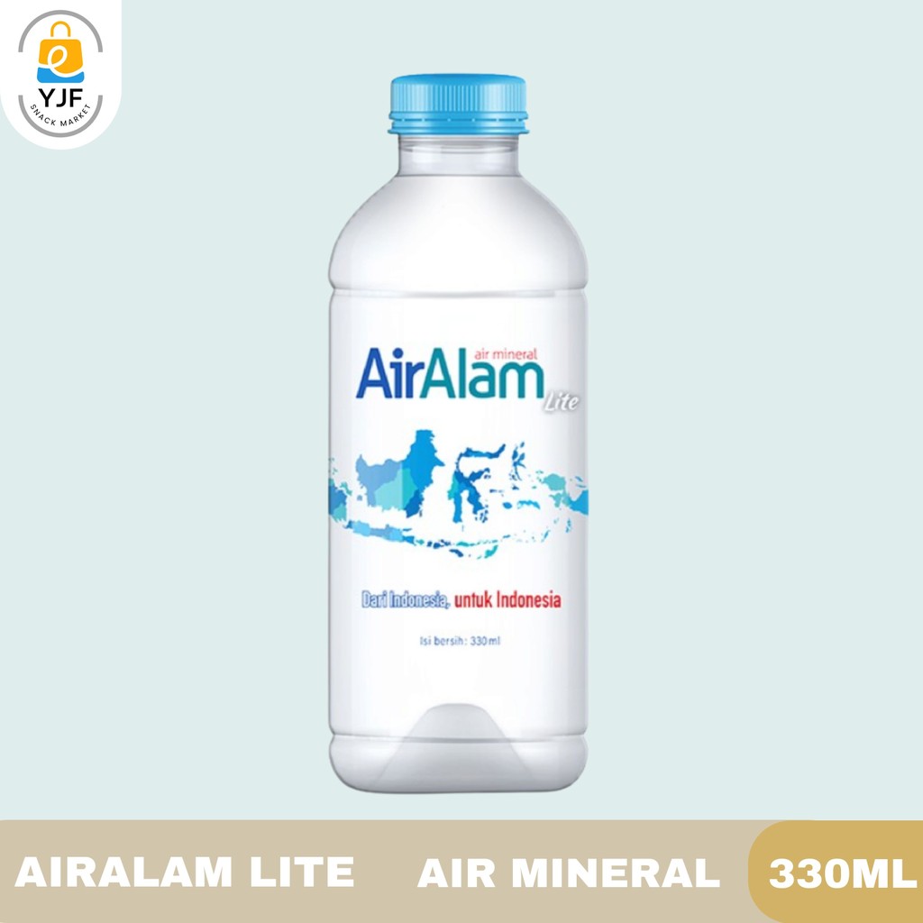 

AirAlam Lite 330ml - 1 PCS / Air Mineral / Air Alam / Air Minum / Kemasan Botol Mini