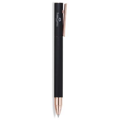 

Faber-Castell Neo Slim Roller Ball Black Matt, Rose Gold Chromed - -