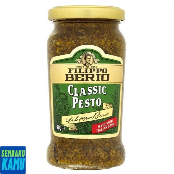 

Filippo Berio Classic Pesto 190 gr - Minyak Zaitun