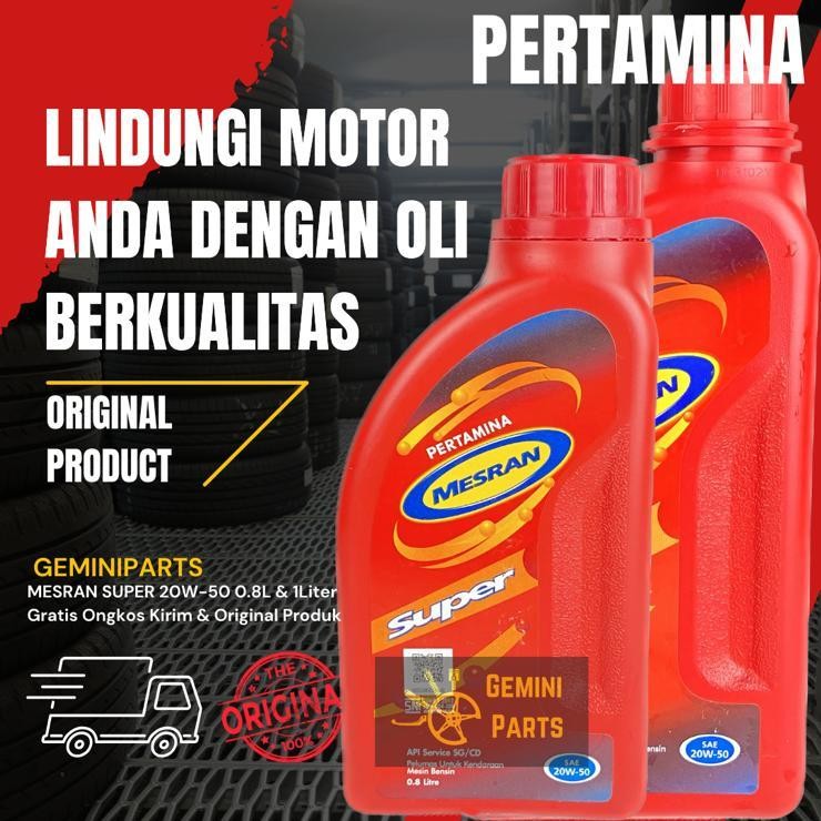 READY OLI MESRAN SUPER PERTAMINA 1LITER