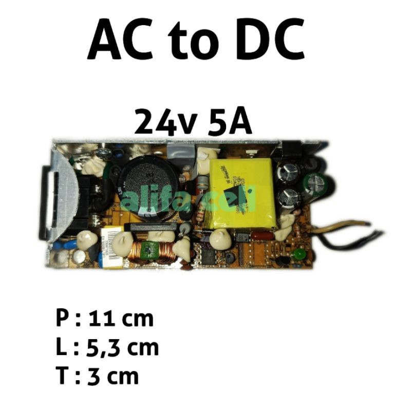 Power supply 24v 5A 6A tenaga badak smps 24v 5A adaptor 24v 5A 24v 6A 10A