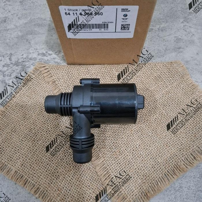 AUXILIARY WATER PUMP ELECTRIC WATERPUMP RADIATOR BMW E39 E60 E63 E64 ORIGINAL 64116988960