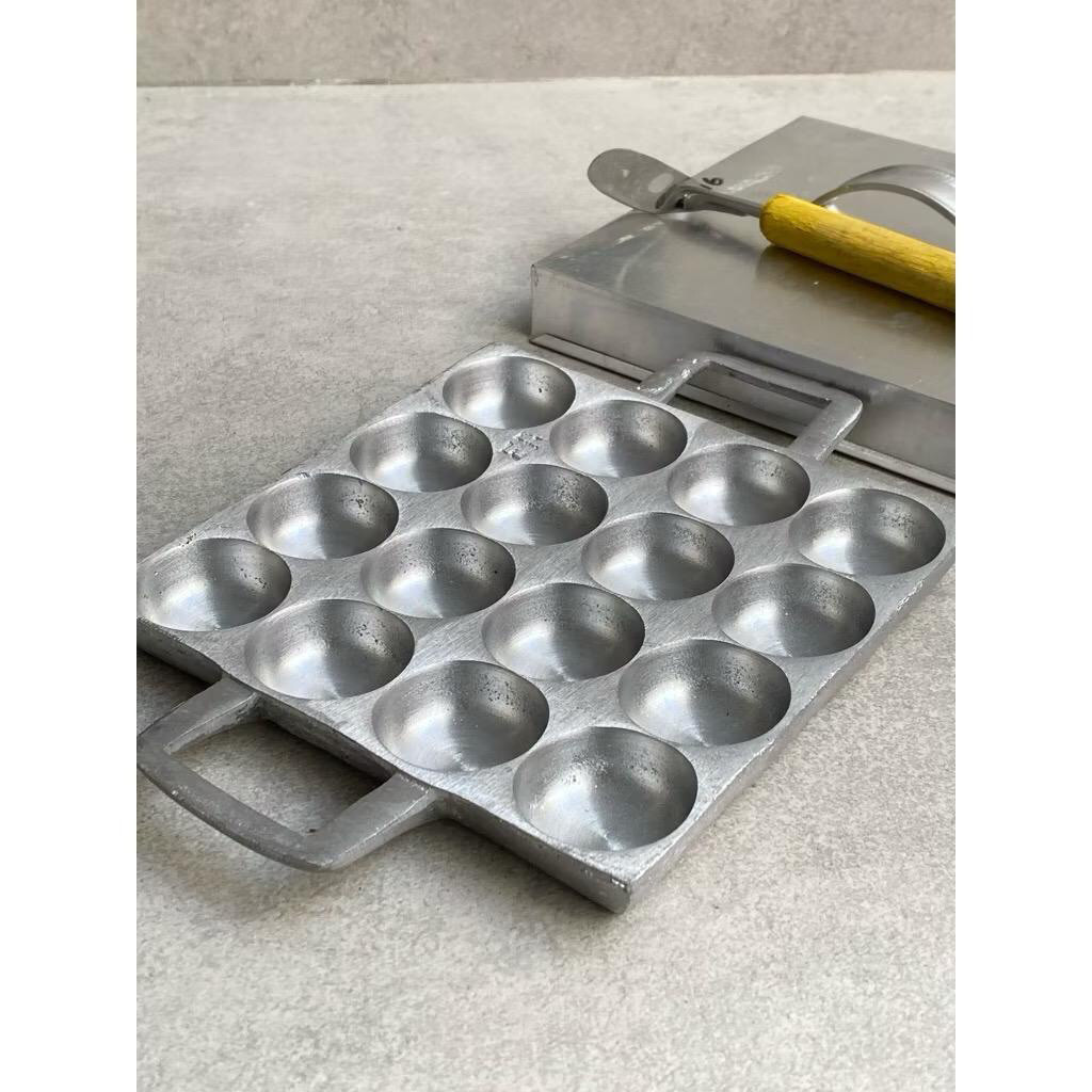 CETAKAN TAKOYAKI CILOR POFFERTJES TELUR TAKOYAKI PREMIUM CETAKAN TELUR PUYU