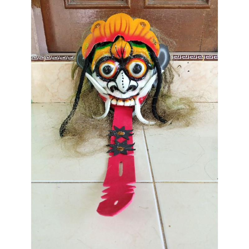 ️READY Topeng Rangda Bali - Tapel Rangda - Topeng Leak Bali - Topeng Leak Mika