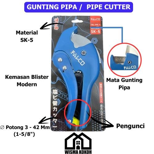 

READY GUNTING / TANG POTONG PIPA / PIPE CUTTER FALCO (FAL-PPC 1)