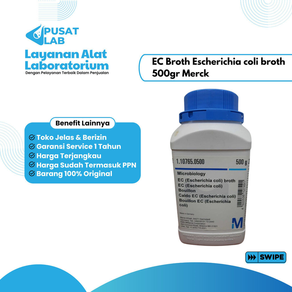 EC Broth Escherichia coli broth 500gr Merck