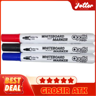 

AGATIS PRO WHITEBOARD MARKER RM (12) | Jotter Grosir ATK