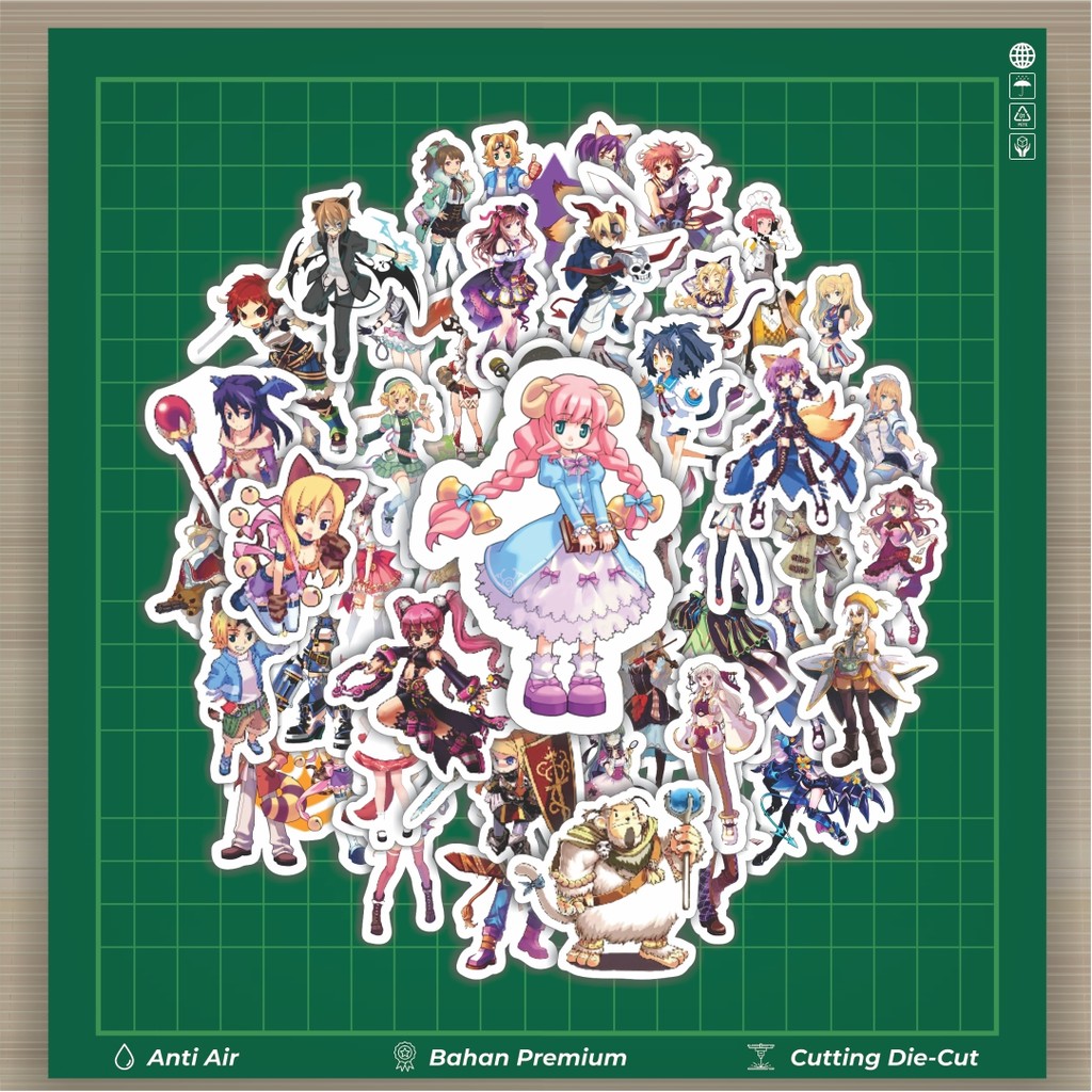 

HOT 50 PCS STIKER Stiker Game Series Trickster Karakter Mix 2 Stiker Fashion Cars Decal Dingin Kartu Album Custom Vinyl Anti Air- Sticker Aesthetic Buku Journal Koper Casing HP Tablet Laptop Helm Motor Botol Minum