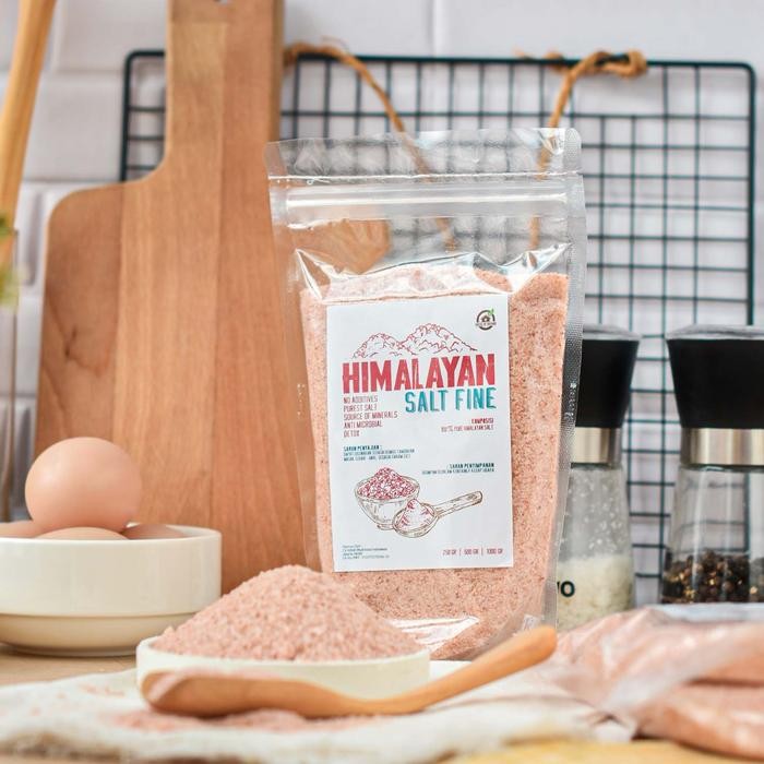 

Himalayan Salt Fine Garam Natural Himalaya Halus 1 kg