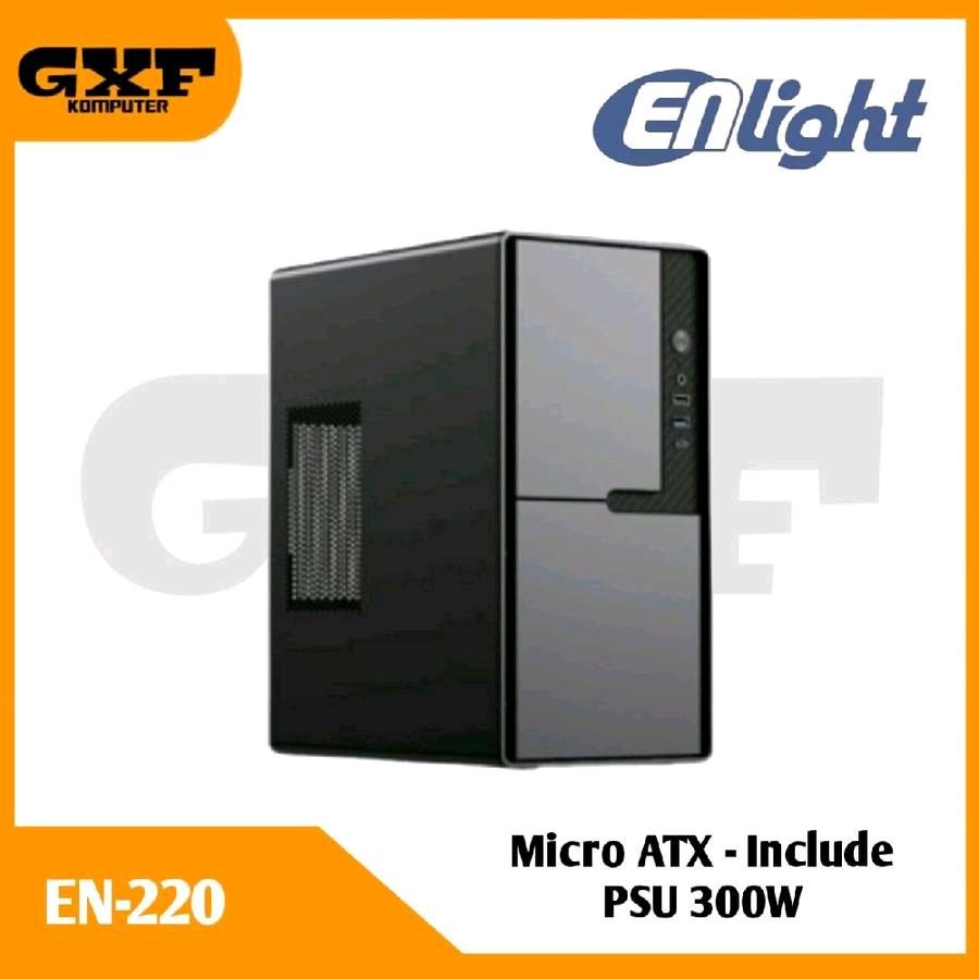 Casing Enlight EN-220 M-ATX Include PSU 300W
