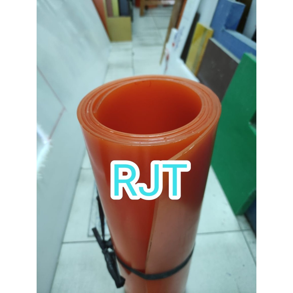 

polyurethane sheet tebal 3mm x 50cm x 50cm karet pu lembaran