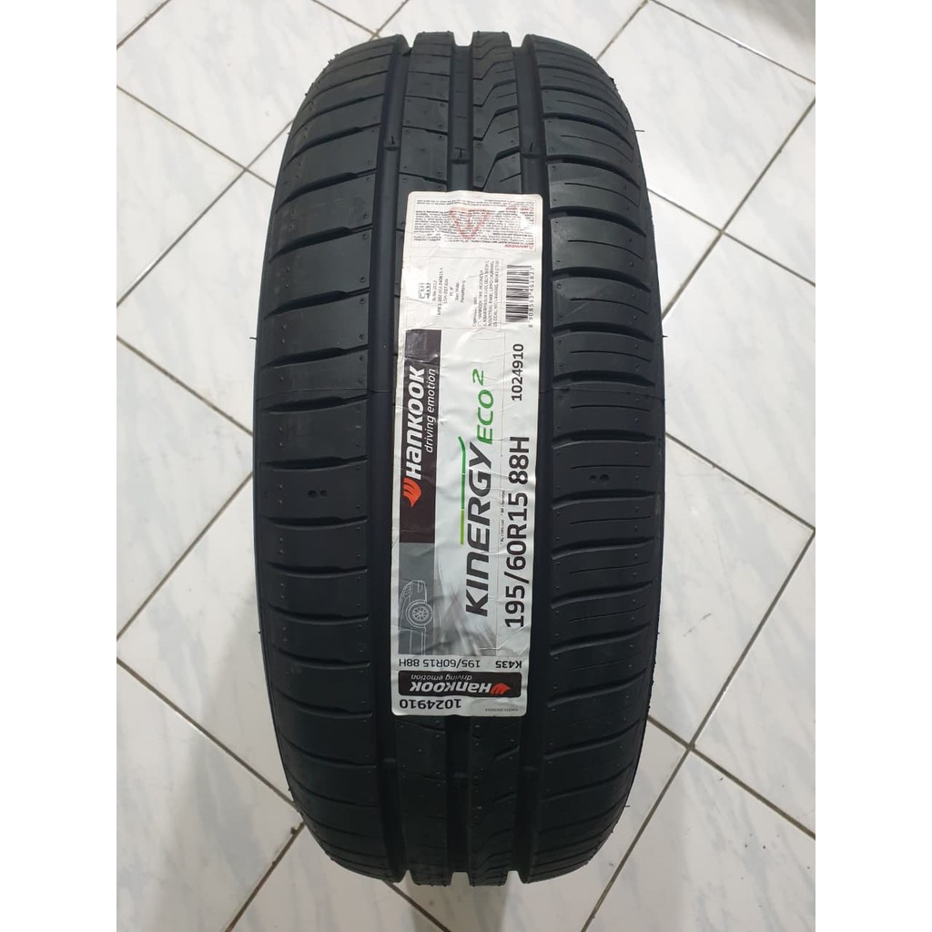 Ban Mobil Ring 15 HANKOOK K435 195/60 R15 Ban Mobil Corolla Civic Sirion Dll