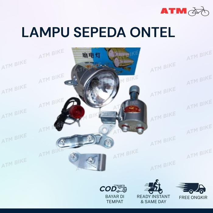 HANYA TOKO INI YANG JUAL Set lampu Elephant Gajah sepeda onthel ontel jengki
