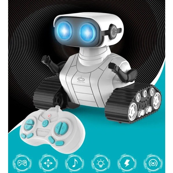 Mainan anak Robot Remote control SMART ROBOT Mainan Robot Pintar Interaktif Elektrik Remote Control