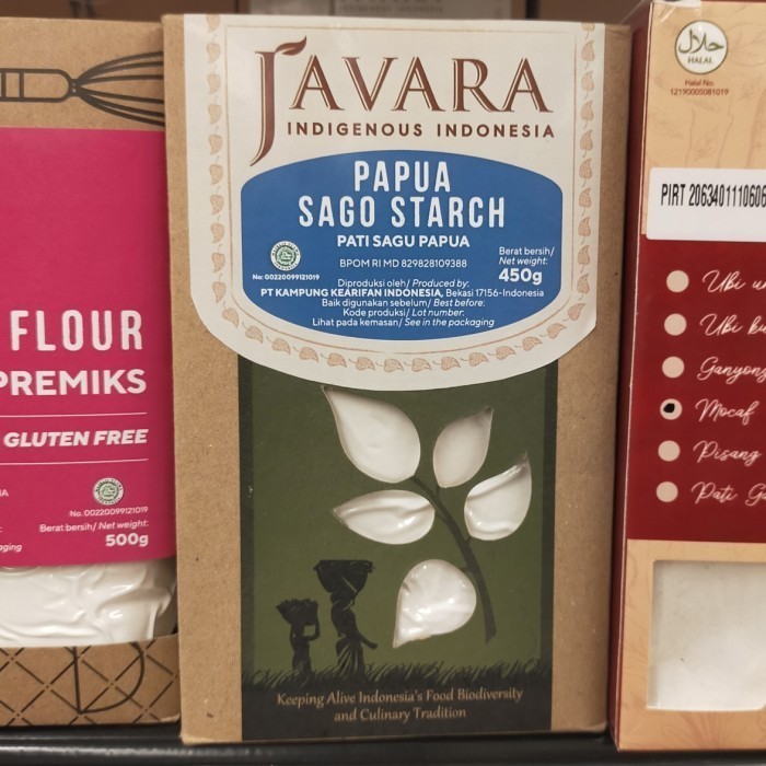 

javara tepung sagu Sago starch flour Papua 450gr