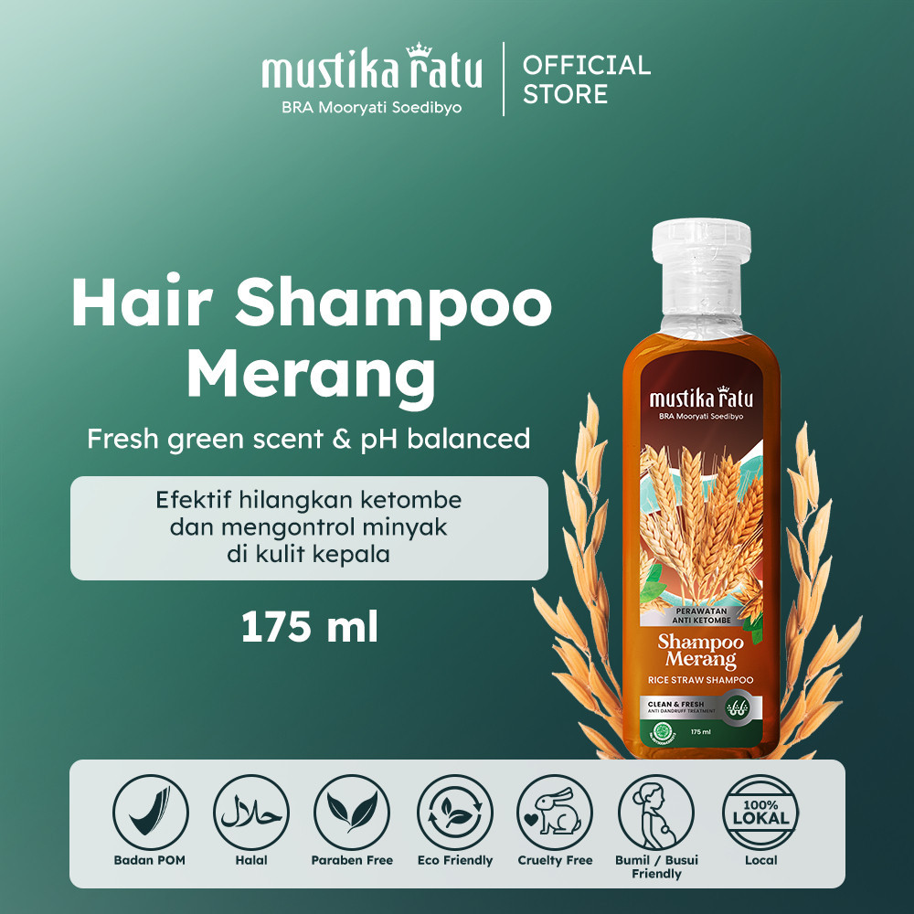 Mustika Ratu Shampoo 175 Ml