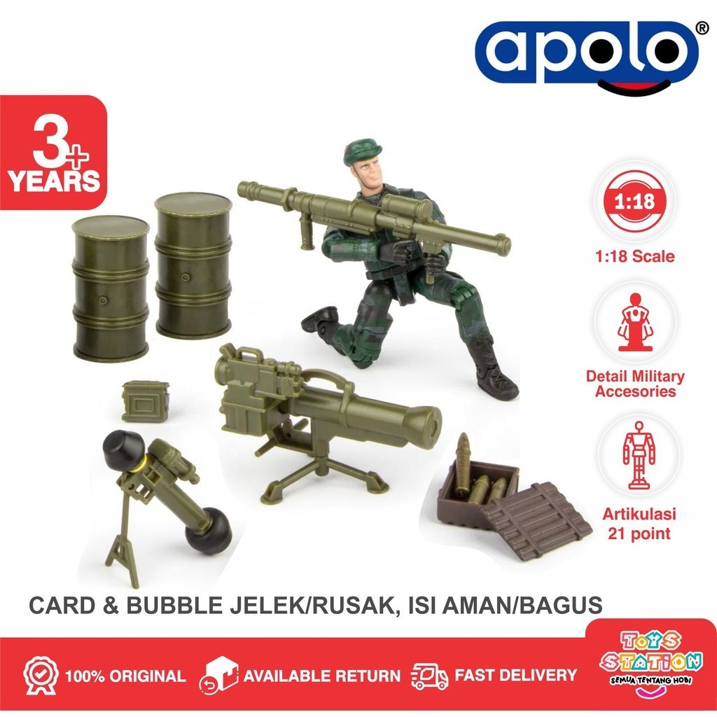 Apolo Action Figure 1:18 World Peacekeepers Power Team Elite - Toyzstatioon