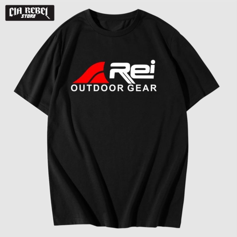 KAOS BAJU DISTRO OUTDOOR ADVENTURE REI TERLARIS - CIA REBEL