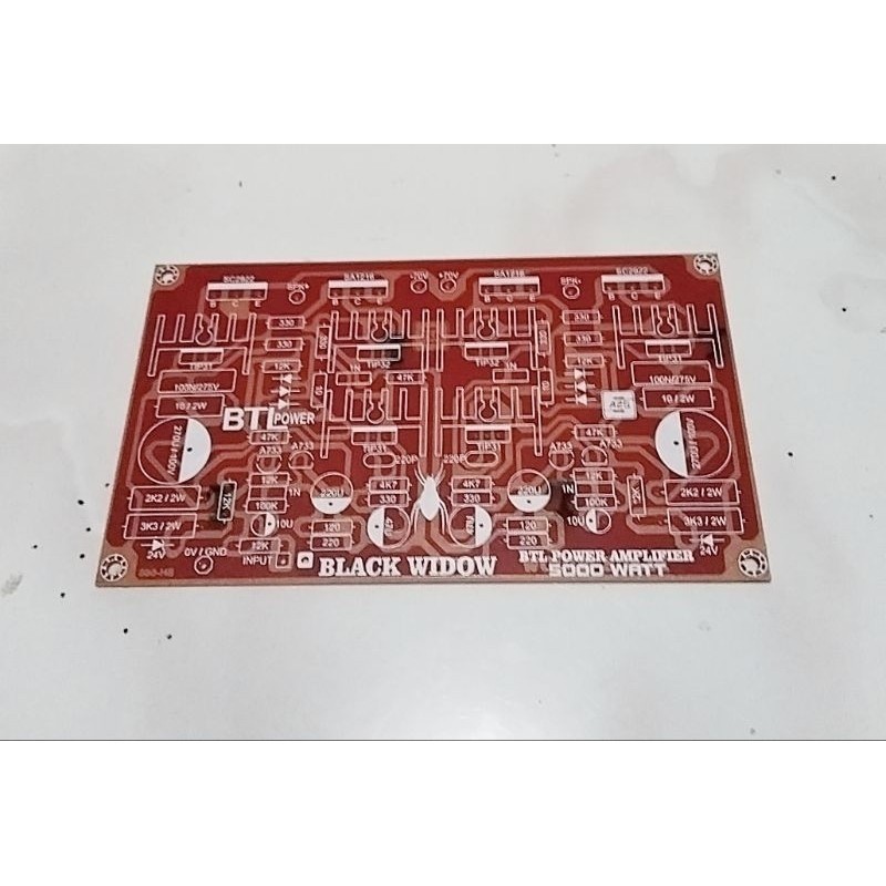 Promo PCB BLACK WIDOW Power SAFARI BTL