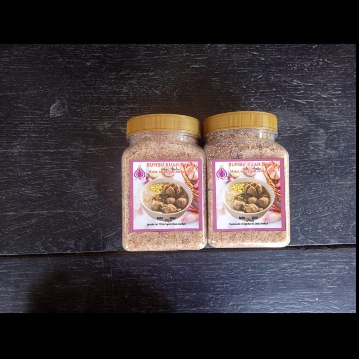 

Bumbu Kuah Bakso Instan Non MSG Tanpa Pengawet - 250 Gr