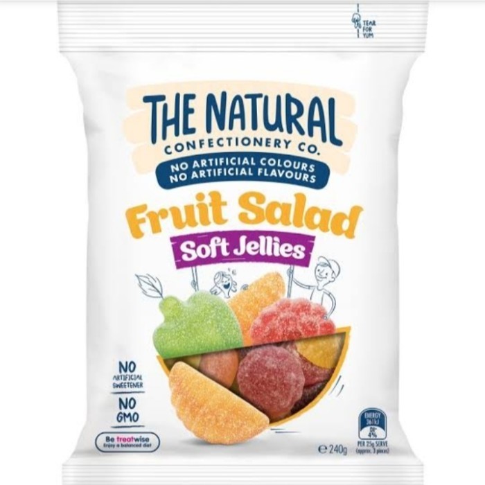 

The Natural Candy jelly Fruit Salad 200gr permen