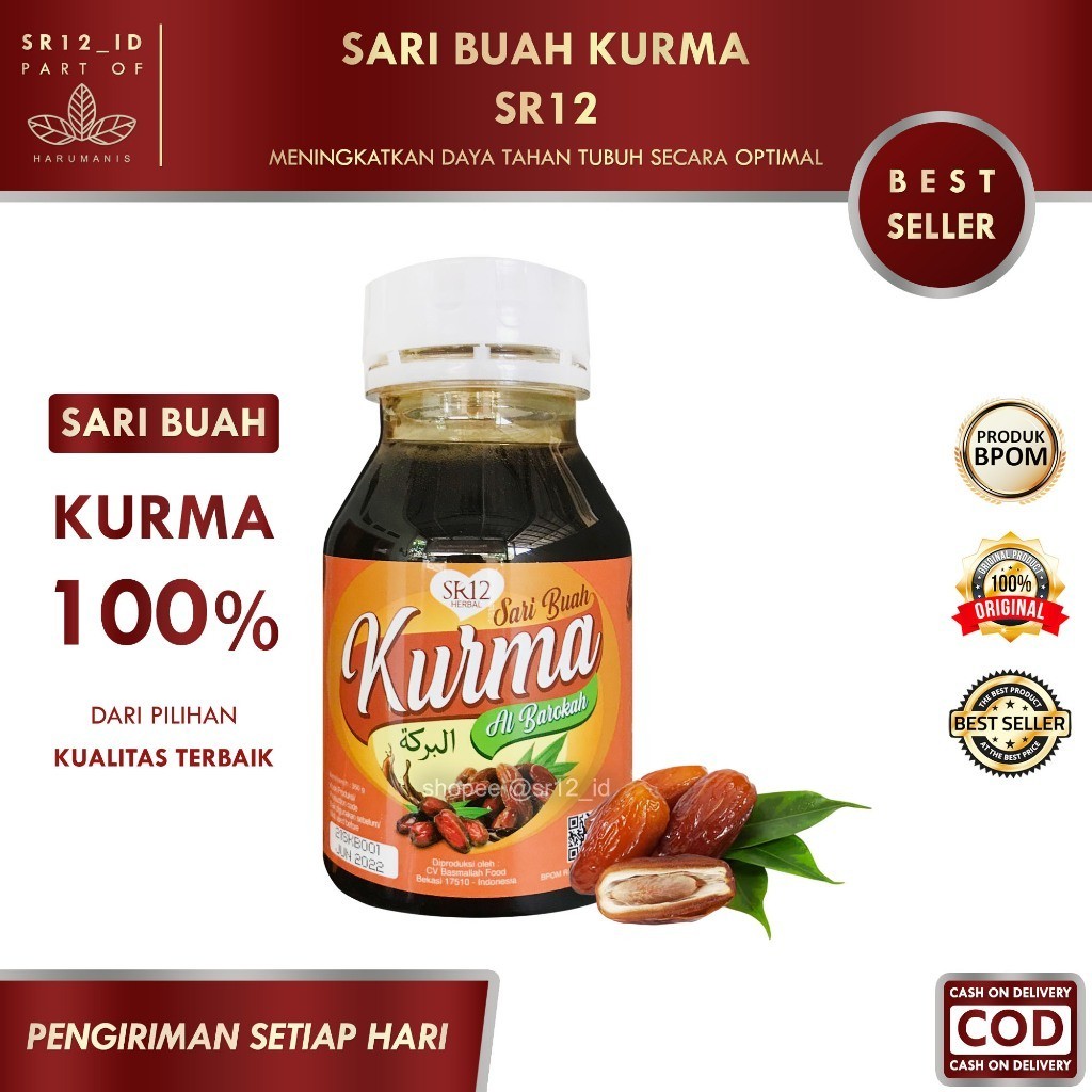 

SARI KURMA / SARI BUAH KURMA AL BAROKAH / SARI KURMA ASLI / MENINGKATKAN STAMINA TUBUH / MENCEGAH ANEMIA