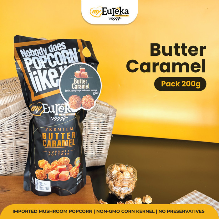 

Eureka Popcorn BUTTER CARAMEL PACK