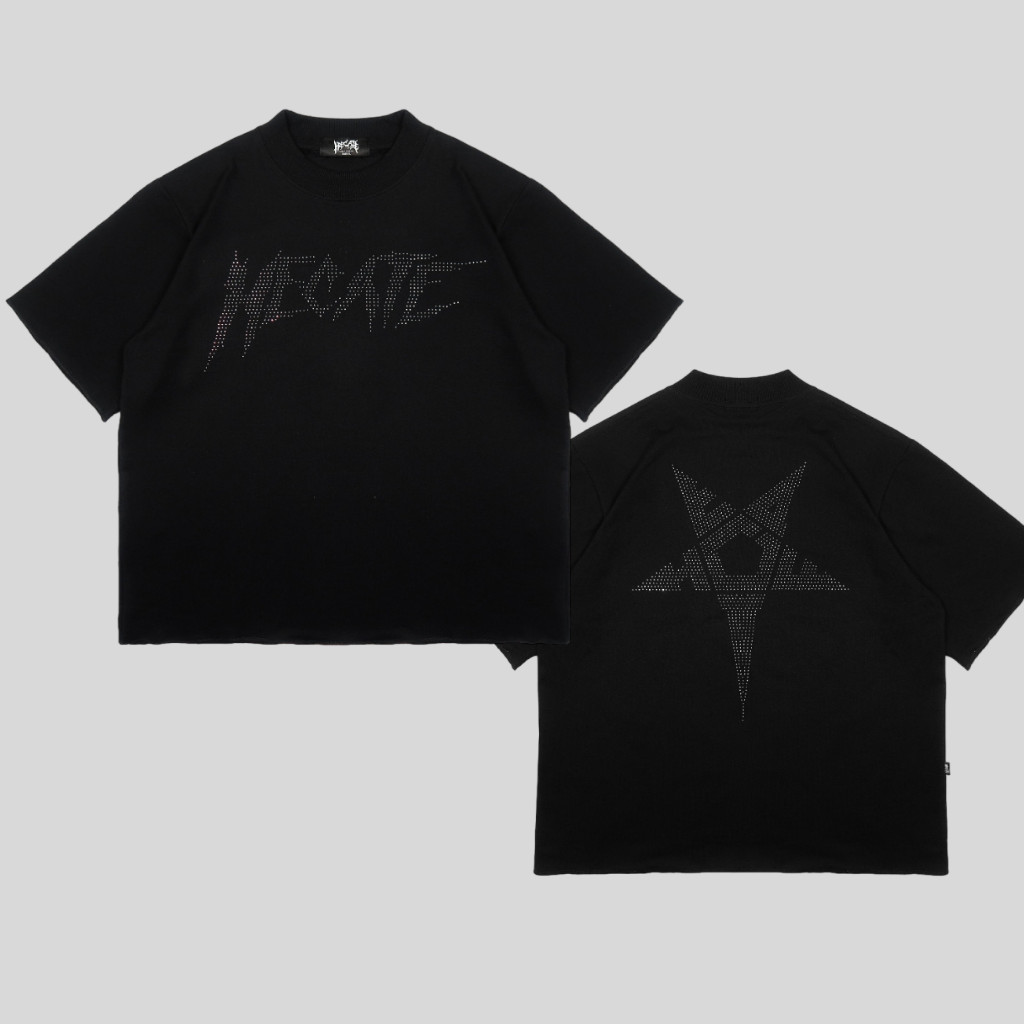 【COD】 HECATE RHINESTONE TEE