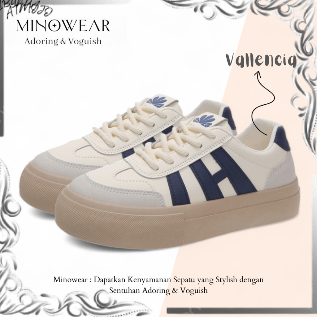 Minowear Vallencia Shoes - Sepatu Sneakers Wanita