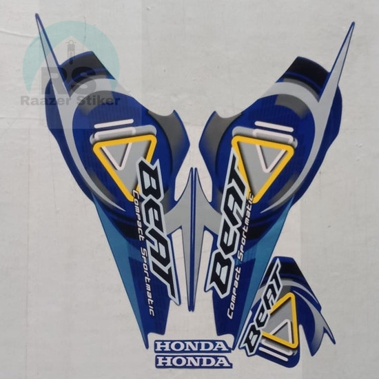 STIKER STRIPING STANDART BEAT KARBU 2009 - LIST MOTOR BEAT KARBU 2009 - BODY MOTOR BEAT KARBU 2009