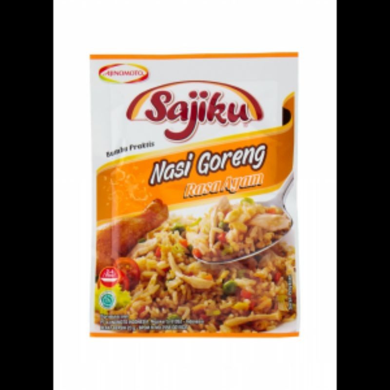 

Ajinomoto Bumbu Nasi Goreng Sajiku Rasa Ayam 20gr - ARM