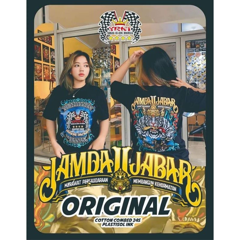 Kaos JAMDA 2 YRKI JABAR Bonus Piagam ,,Kaos Apparel Jamda Rx king,Baju Rx king,Baju jamda,,
