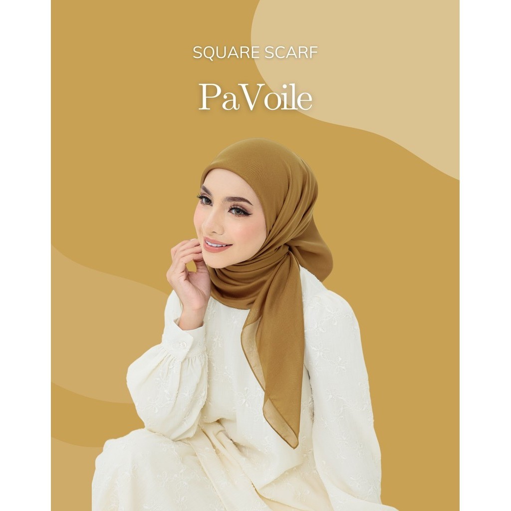 Ghaniea - Jilbab Paris Voile 120cm/PaVoile/Paris Ultrafine Premium/Paris Voal series Raya