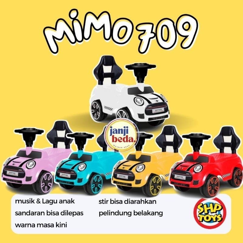 DR52WS PROMO MOBIL DUDUK / RIDE ON CAR MIMO 709