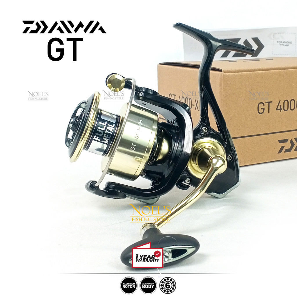 Reel DAIWA GT | Metal Body & Rotor | Power Handle