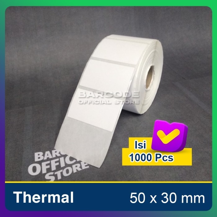 

Kertas Label Printer Barcode Xprinter 365B 360 / Label Thermal 50x30mm -tma56