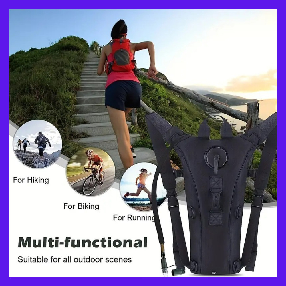 TokoMaspul-COD-Tas Kantung Air Minum 3 Liter - Plus Water Bladder Tas Kantong Air Minum Outdoor Moun