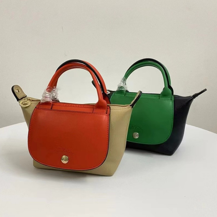 New Counter ORI Original 2024 New LC LGP Lady‘s  Counter Latest Two Colors Le Pliage Xtra Xs Leather