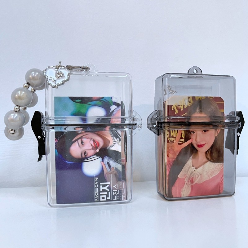

Kpop Cards Storage Box Photo Card Storage Box Idol Cards Organizer Boxes Photo Picture Storage Organizer Room Desktop Decor포카보관함