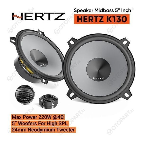 Speaker HERTZ K 130 UNO Split 2 Way 5” inch