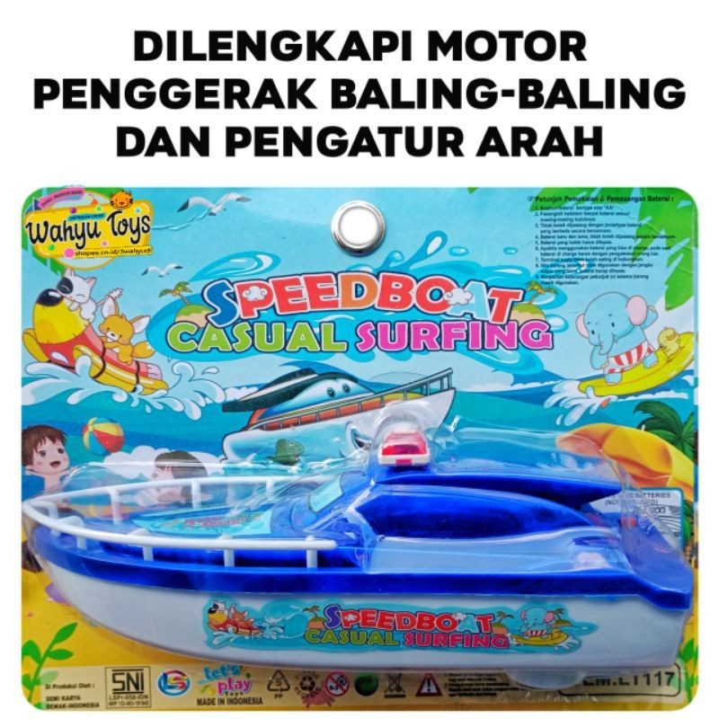 BISA COD [BISA BERJALAN DI AIR]Mainan Anak Perahu Kapal Laut Pesiar Mainan Speed Boat /MAINAN KAPAL-