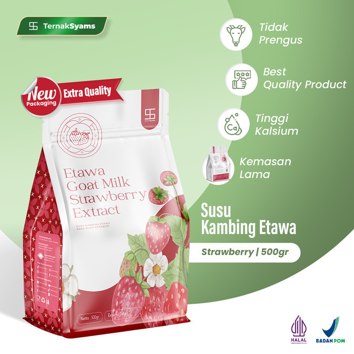 

TERJUAL Susu Kambing Etawa Bubuk - Strawberi
