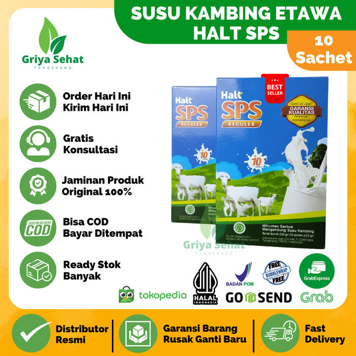 

TERJUAL HALT SPS SUSU KAMBING ETAWA BUBUK ORIGINAL 100% ASLI