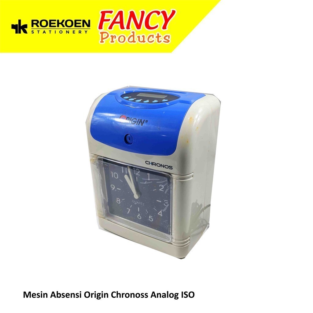

Origin Chronoss Mesin Absensi Analog ISO